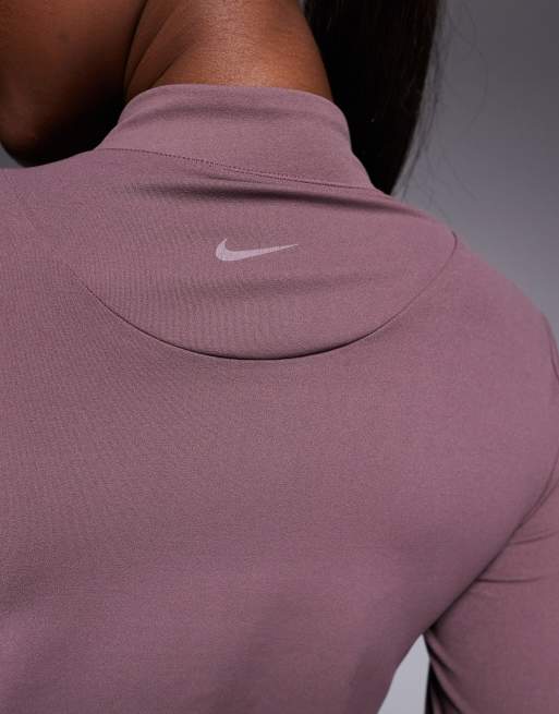 Nike Zenvy zip up jacket in light brown, 2 of 4