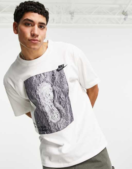Nike - Zero Gravity - T-shirt oversize à imprimé photo - Blanc