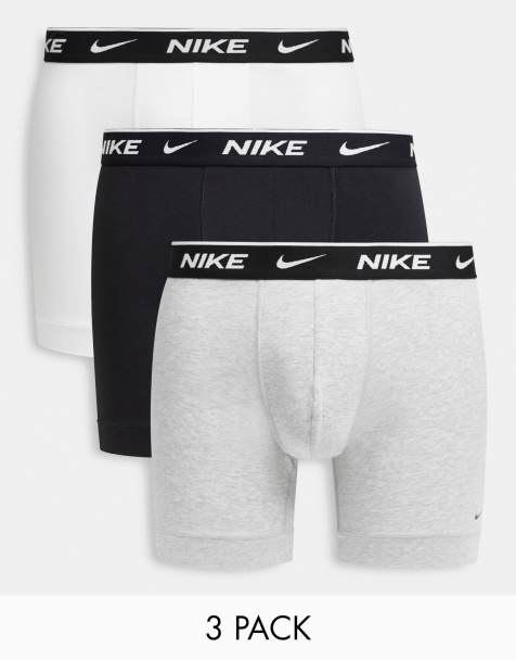 Nike – Zestaw 3 par szarych bokserek - view 1