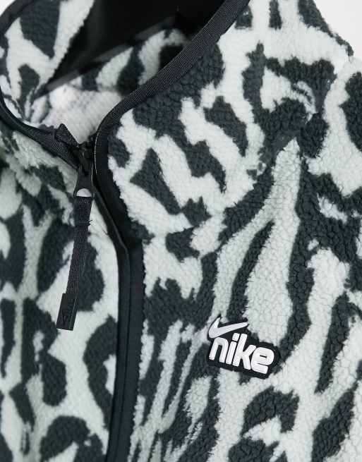 Nike leopard cheap print tracksuit