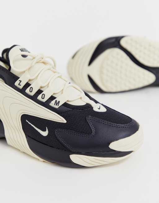 Nike zoom 2k store beige et noir