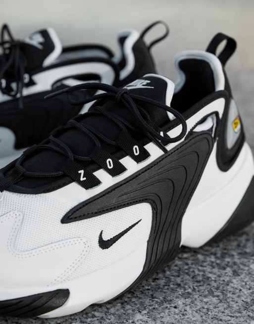 Nike zoom 2k store herren schwarz weiß