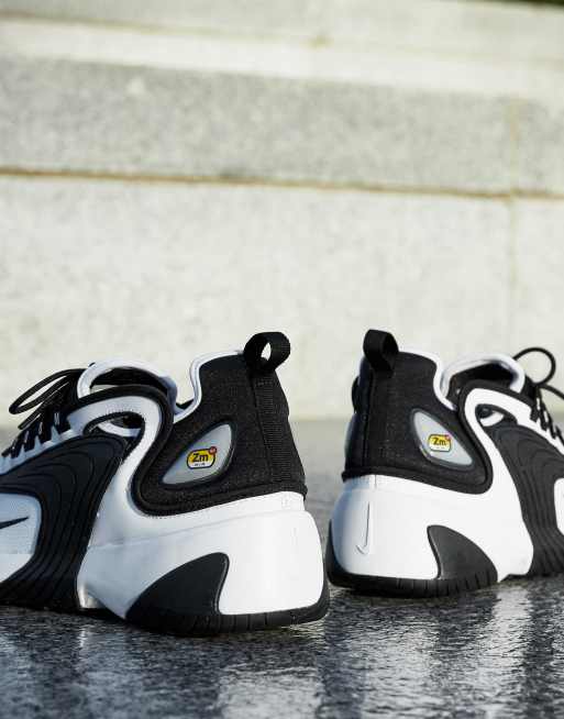 Nike zoom 2k black outlet and white size 5