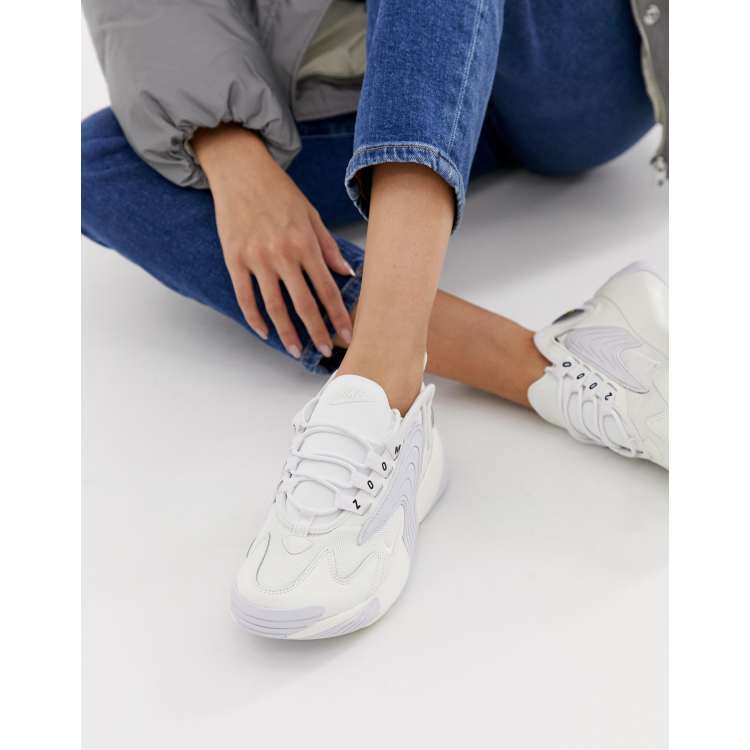 Nike Zoom 2K sneakers in white | ASOS