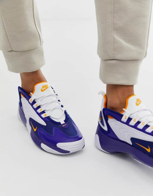 Nike Zoom 2K trainers in blue ASOS