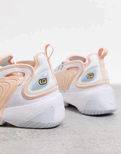 Nike zoom 2k 2024 rose et blanche