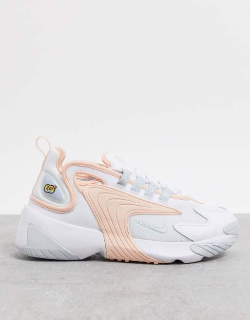 Nike zoom 2k outlet women's white and pink