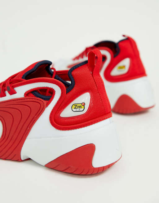 Nike zoom 2k 2024 rouge et blanc