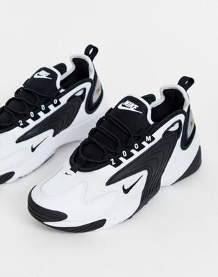 Nike Zoom 2K trainers in white and 