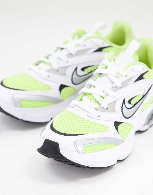 Nike Zoom Air Fire Baskets Blanc gris et jaune