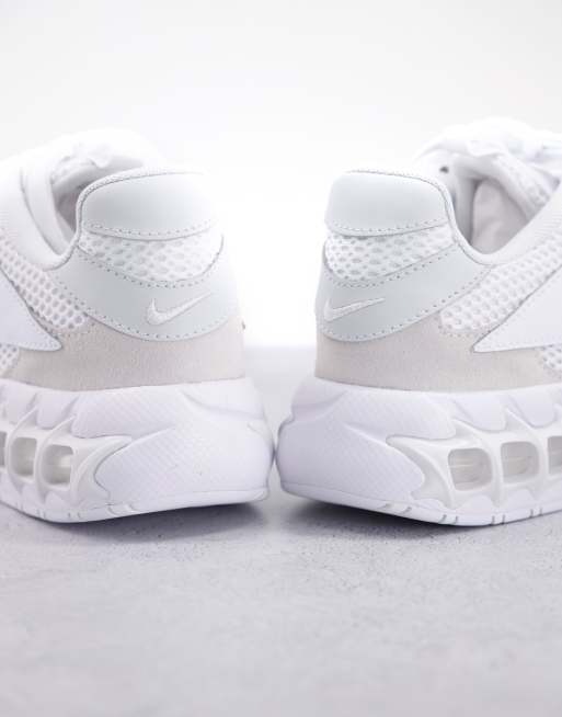 nike zoom air fire triple white