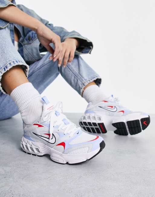 Nike Zoom Air Fire sneakers in white and multi | ASOS