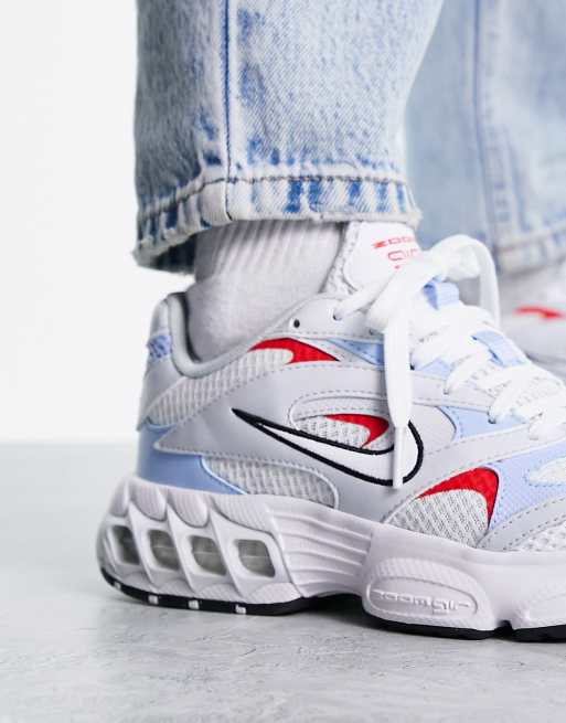 nike zoom air fire triple white