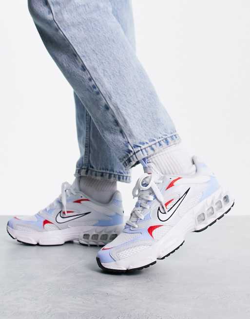 Nike Zoom Air Fire sneakers in white and multi