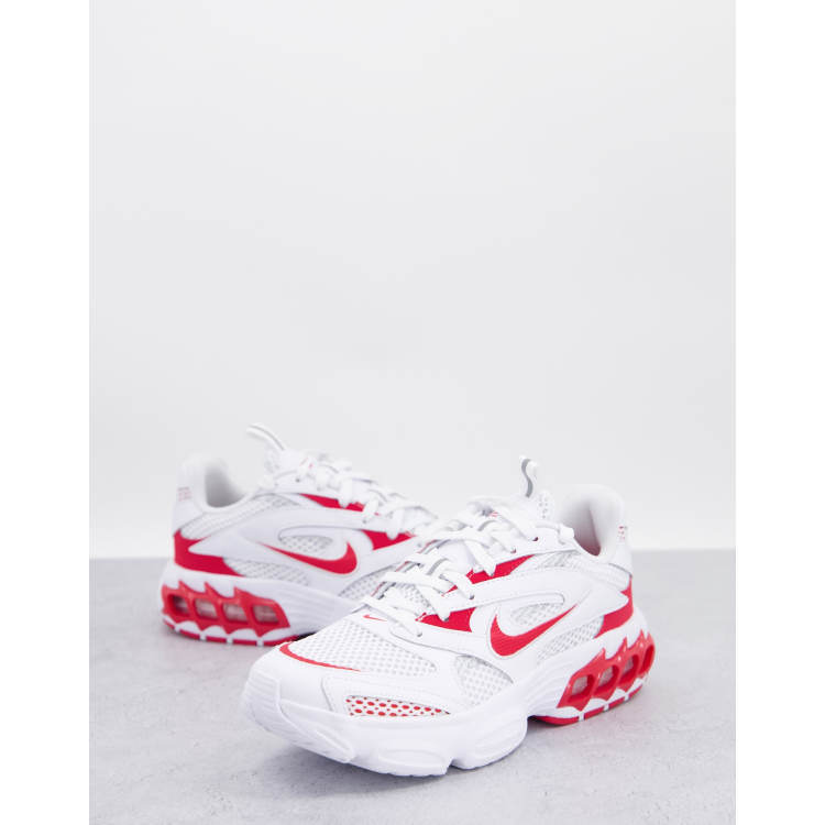 Nike Air Zoom シューズ ホワイト/レッド23.0 201152922-1-whitered?$n_750w$&