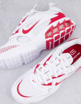 nike zoom air red and white