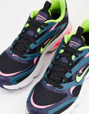 Nike Zoom Air Fire trainers in black 