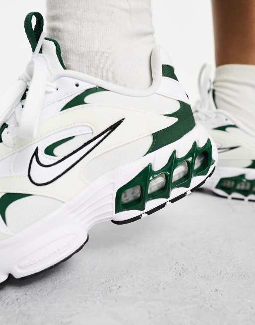 Nike zoom white store and green