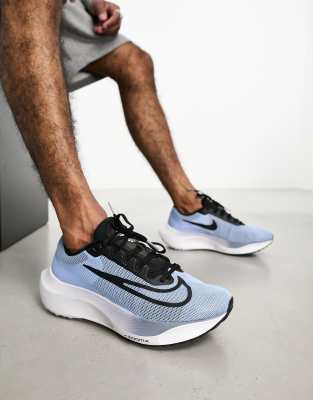 Nike Zoom Fly 5 sneakers in blue | ASOS