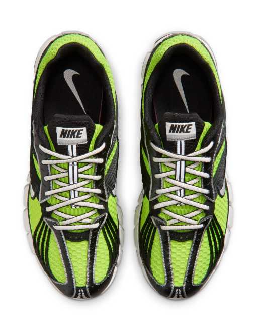Nike Zoom Skylon 11 sneakers in neongeel en zwart, 3 van 5