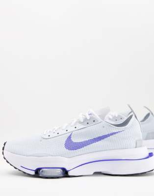 nike zoom type grey blue