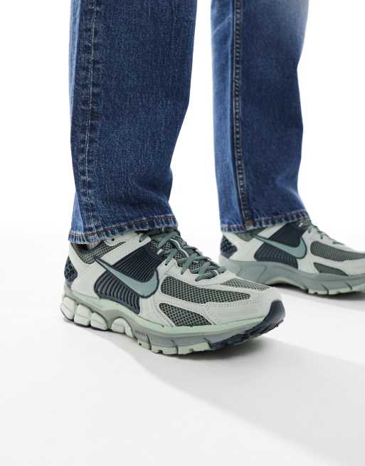 Nike Zoom Vomero 5 Premium sneakers in green | ASOS