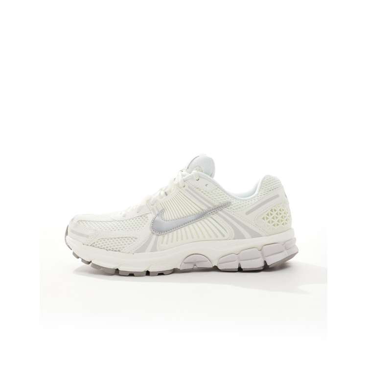 NIKE ZOOMMERCURIAL OFF-WHITE オフホワイト美品 Nike Zoom Vomero 5 Premium sneakers in off-white and silver | ASOS