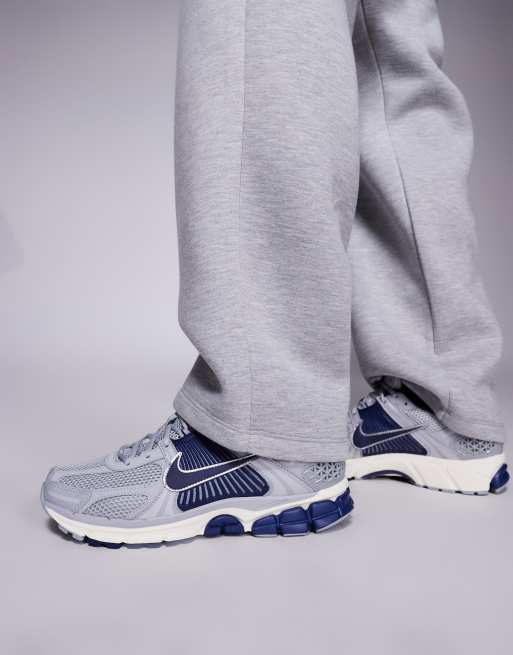 Nike Zoom Vomero 5 sneakers in gray and blue