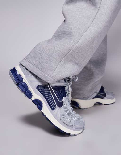 Nike Zoom Vomero 5 sneakers in gray and blue