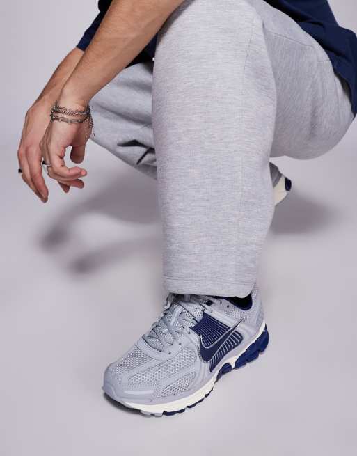 Nike Zoom Vomero 5 sneakers in gray and blue