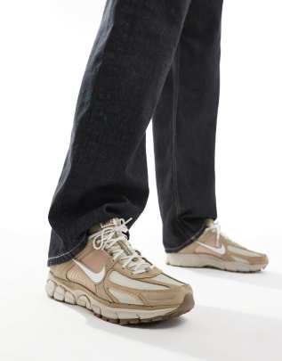 Nike Zoom Vomero 5 sneakers in khaki and beige