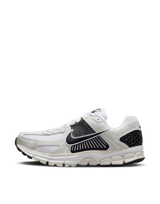 Nike Zoom Vomero 5 sneakers in off white and black ASOS