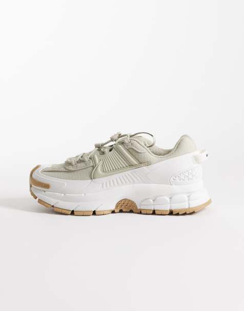 Nike Zoom Vomero Roam sneakers in sage green and white - view 1