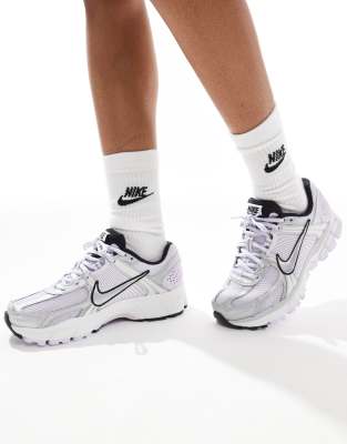 Nike - Zoom Vomero 5 - Baskets - Violet et blanc