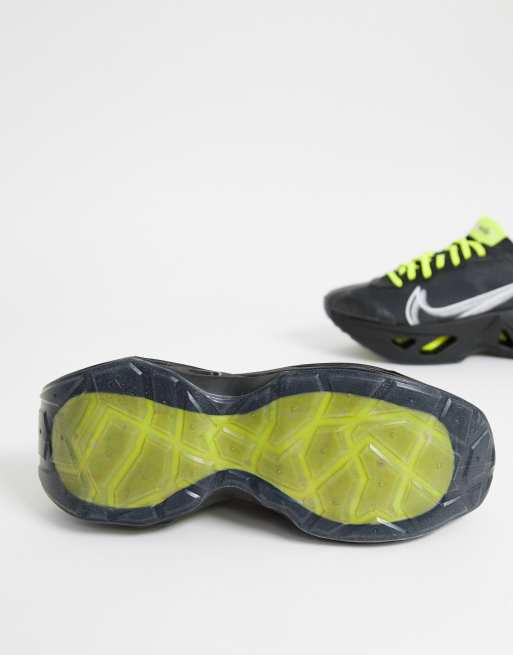 Zoom nike noir online et jaune