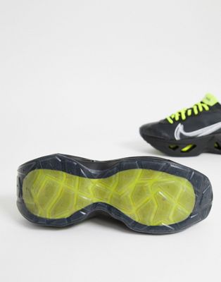 nike zoomx vista grind black and yellow trainers
