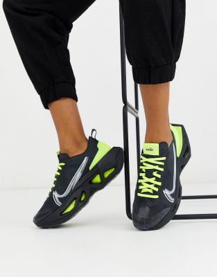 zoomx vista grind neon mesh sneakers