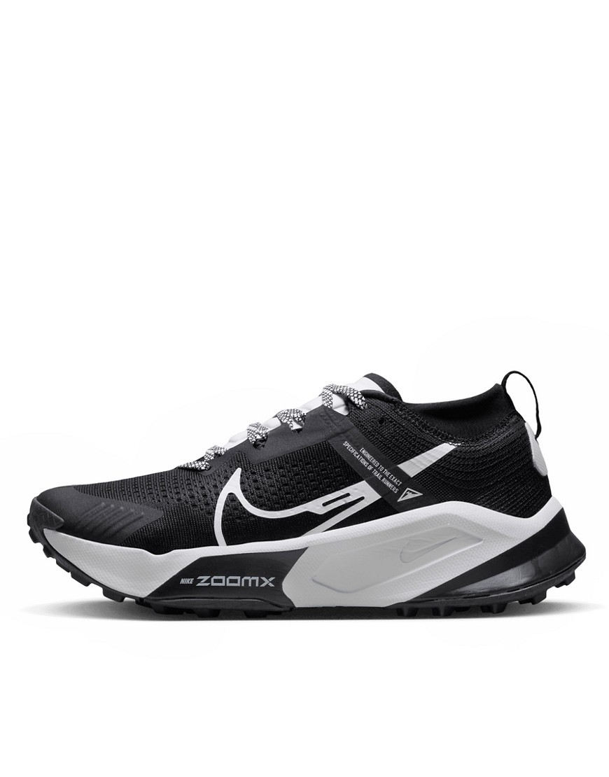 Shop Nike Zegama Sneakers In Black And White