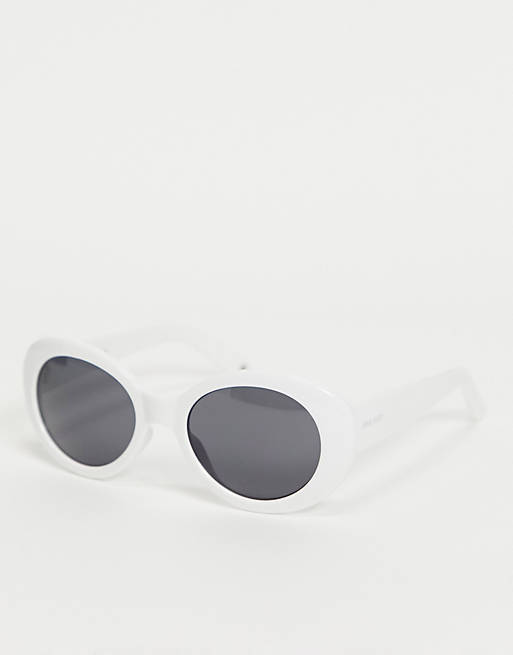 Nine West oval chunky frame sunglasses