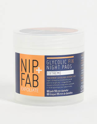 Nip+Fab Glycolic Fix 3-teiliges Starter-Set – Mit Reinigung, Peeling & Sauerstoff-Bläschenmaske (vegan)