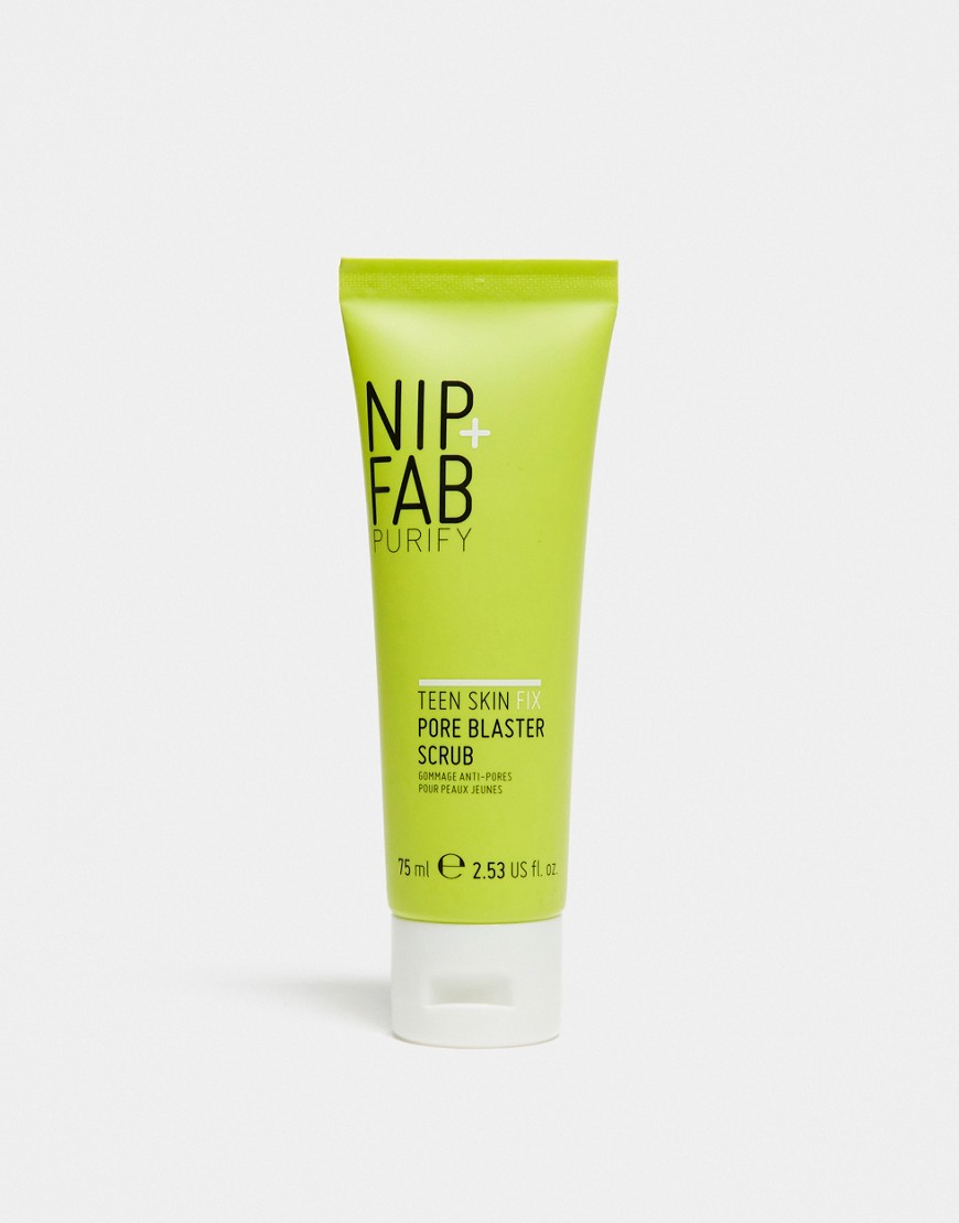 Nip + Fab Teen Skin Fix Pore Blaster Scrub 75ml-No colour