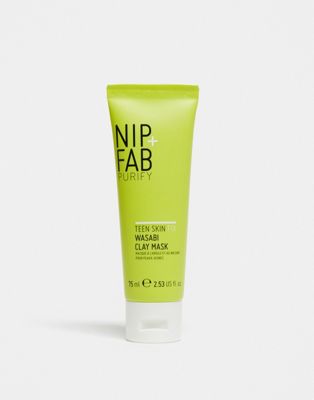 Nip + Fab Teen Skin Fix Wasabi Clay Mask 75ml