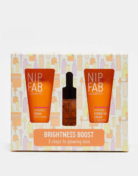 NIP+FAB - Brightness Boosts Trio - Hudplejesæt - Spar 30% - view 1