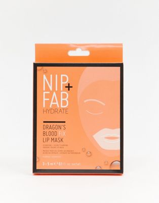 Nip+Fab Dragons Blood Fix Lip Masks – Läppmask-Ingen färg