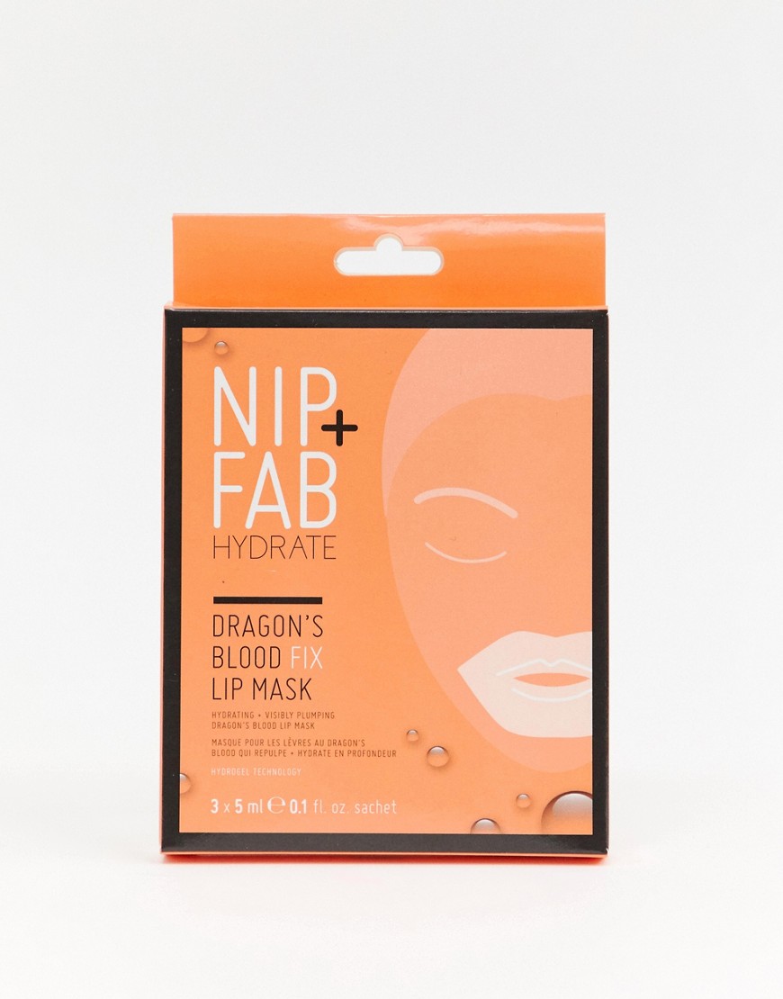 Nip+Fab Dragons Blood Fix Lip Masks-No Colour