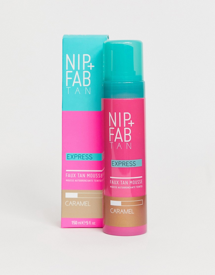 Nip+Fab Faux Tan Express Mousse - Caramel 150ml-No Colour