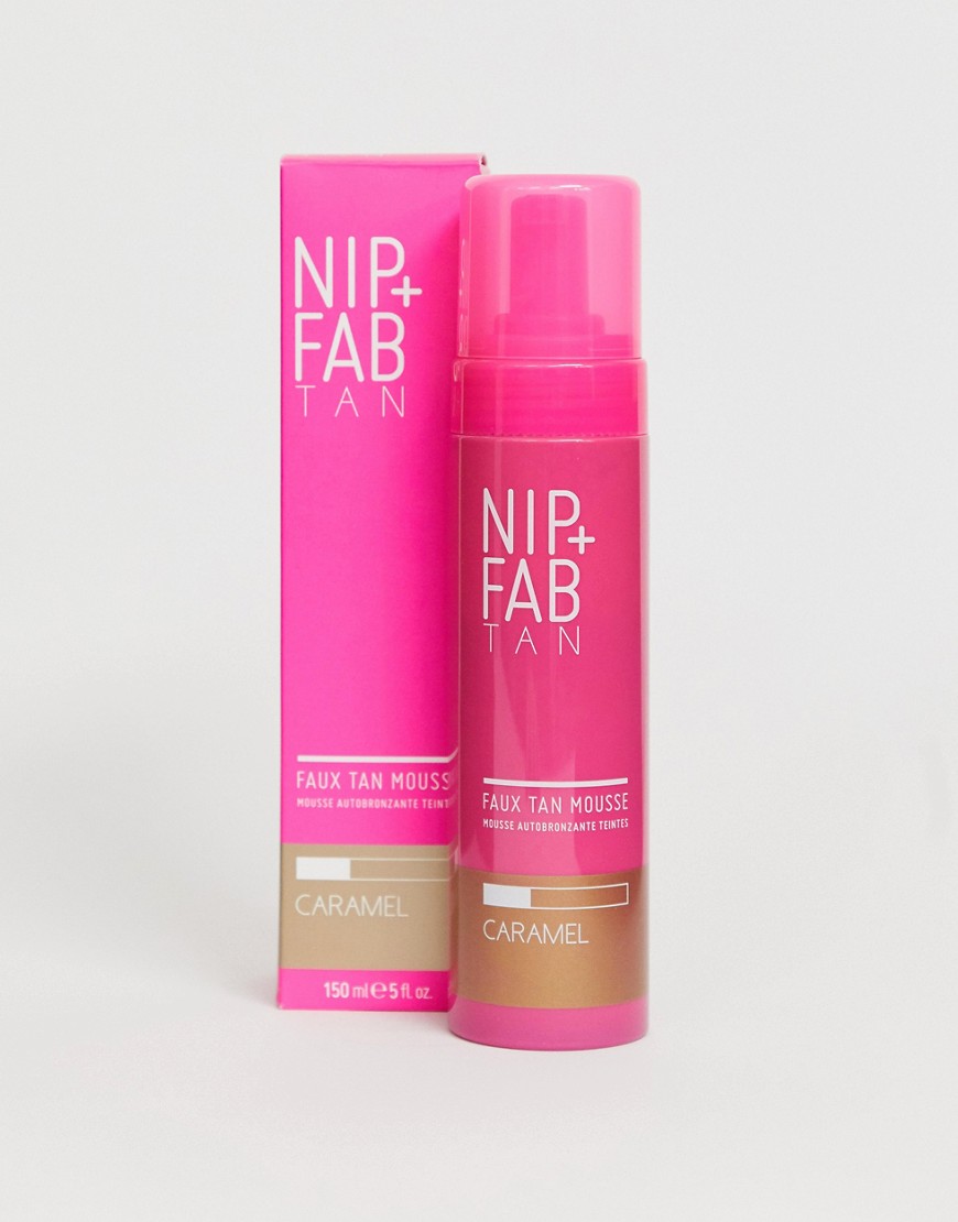 Nip+Fab Faux Tan Mousse - Caramel 150ml-No Colour