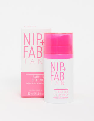 NIP+FAB Faux Tan Sleep Mask 50ml-No Colour