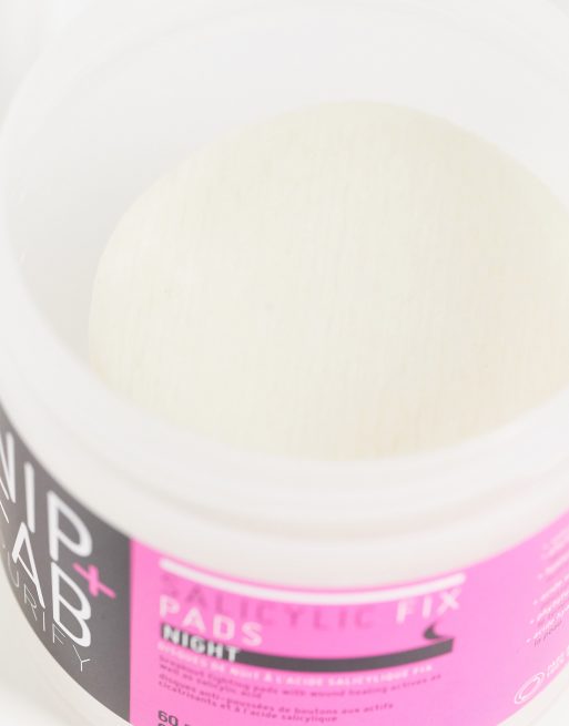 NIP+FAB – Fix Night – Gesichts-Pads mit Salicylsäure für die Nacht, 80 ml, 3 von 4