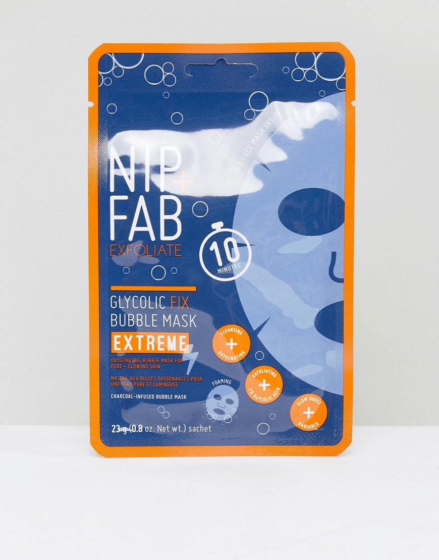 NIP+FAB Glycolic Fix Extreme Bubble Mask-No colour